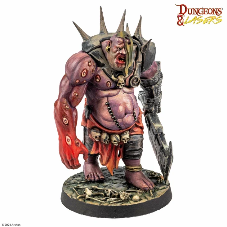 Dungeons & Lasers - Deuslair Miniaturen (Unbemalt)