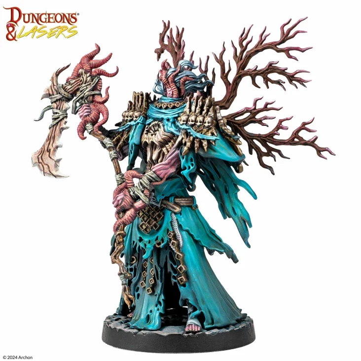 Dungeons & Lasers - Deuslair Miniaturen (Unbemalt)