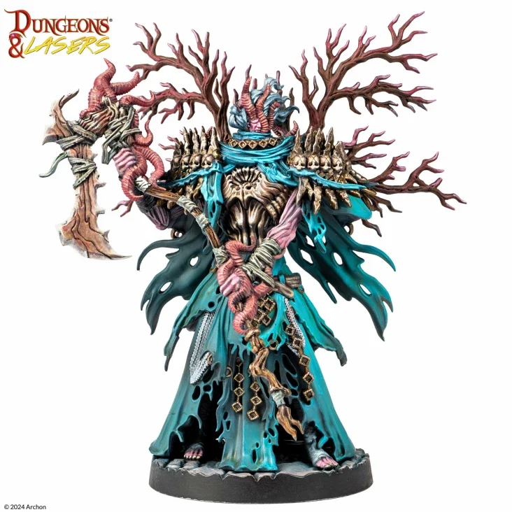 Dungeons & Lasers - Deuslair Miniaturen (Unbemalt)