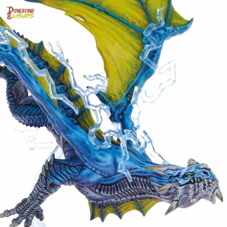 Dungeons & Lasers - Drachen Miniaturen (Unbemalt)