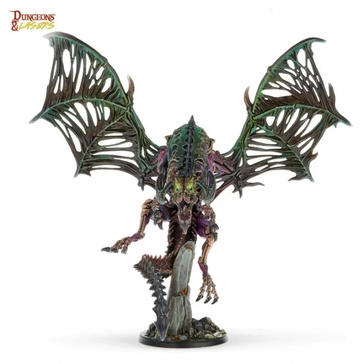 Dungeons & Lasers - Drachen Miniaturen (Unbemalt)