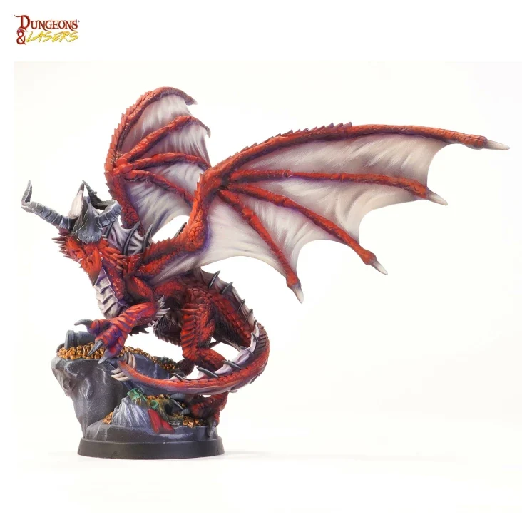 Dungeons & Lasers - Drachen Miniaturen (Unbemalt)