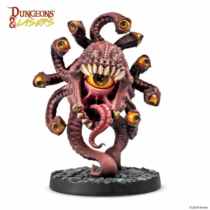 Dungeons & Lasers - Monster Miniaturen (Unbemalt)