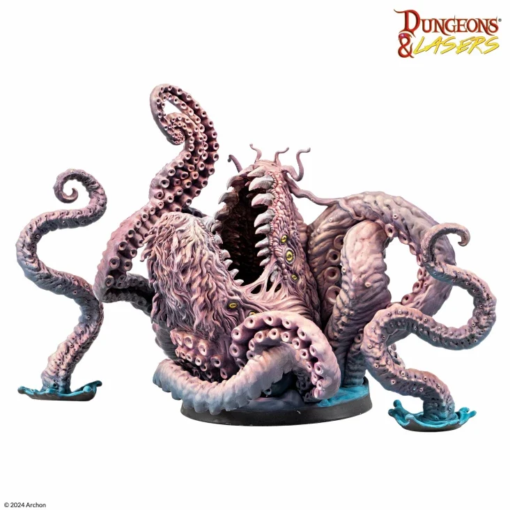 Dungeons & Lasers - Monster Miniaturen (Unbemalt)