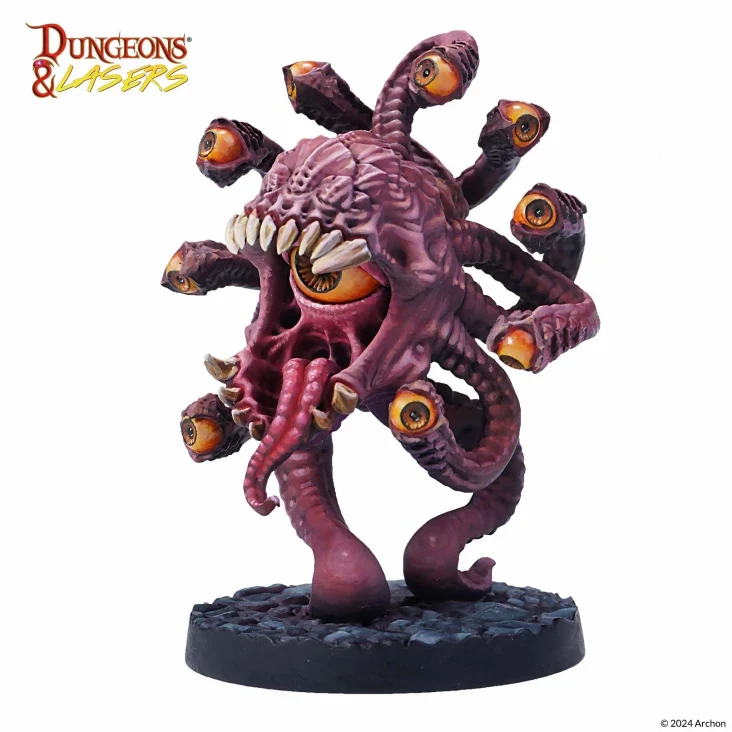 Dungeons & Lasers - Monster Miniaturen (Unbemalt)