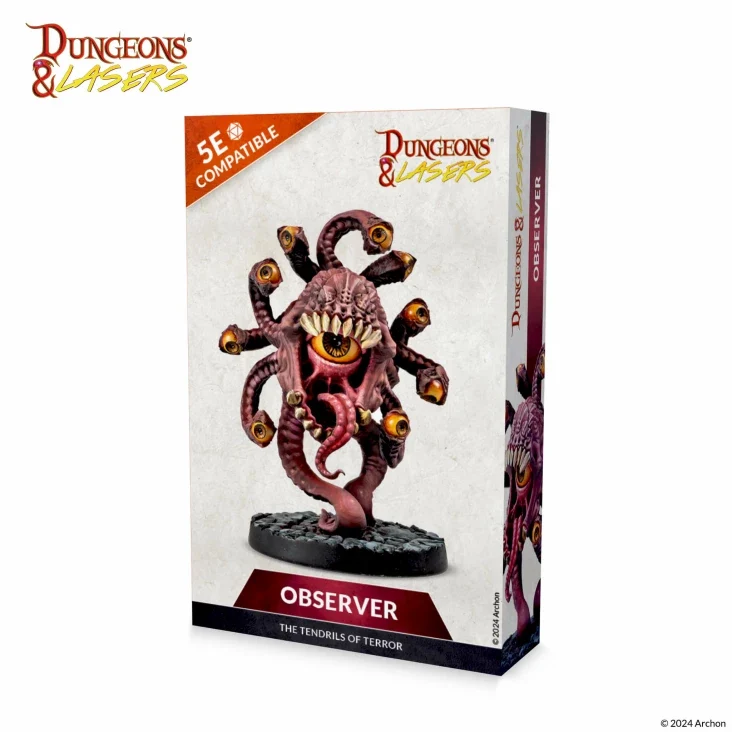 Dungeons & Lasers - Monster Miniaturen (Unbemalt)