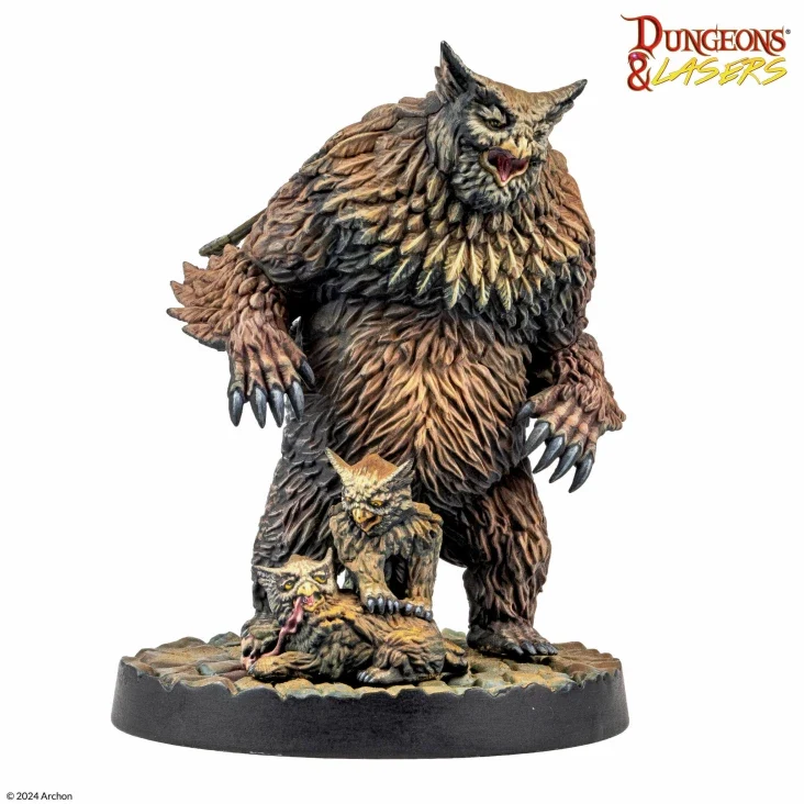 Dungeons & Lasers - Monster Miniaturen (Unbemalt)