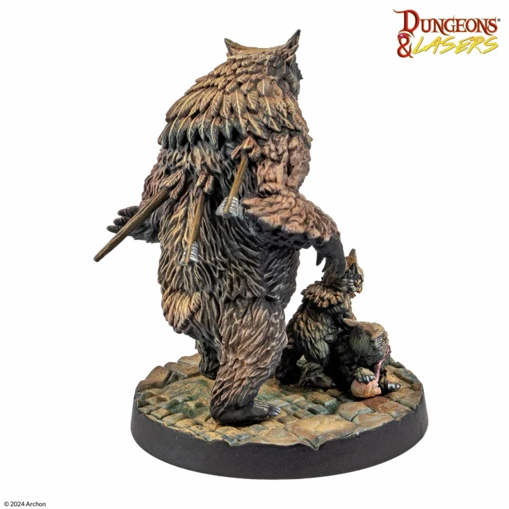 Dungeons & Lasers - Monster Miniaturen (Unbemalt)