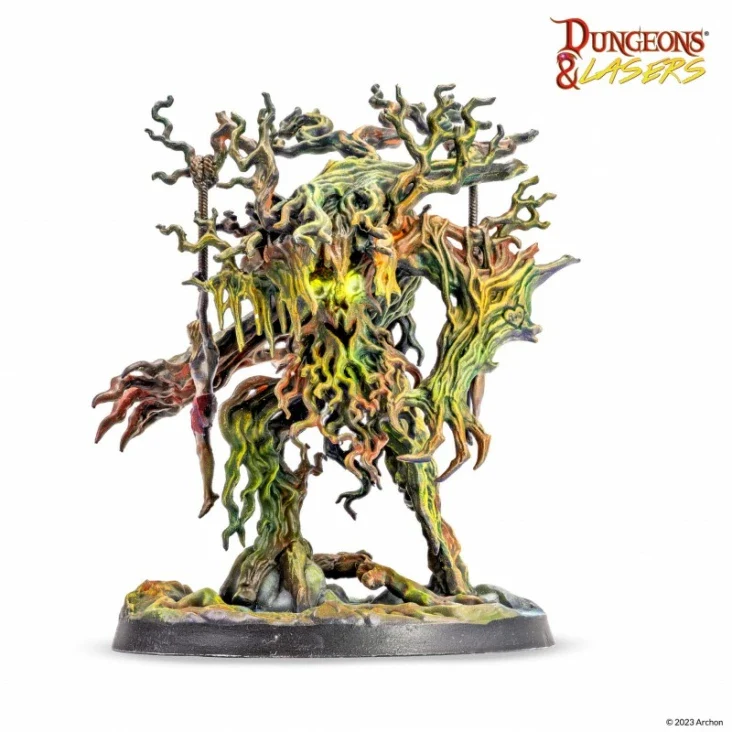 Dungeons & Lasers - Monster Miniaturen (Unbemalt)
