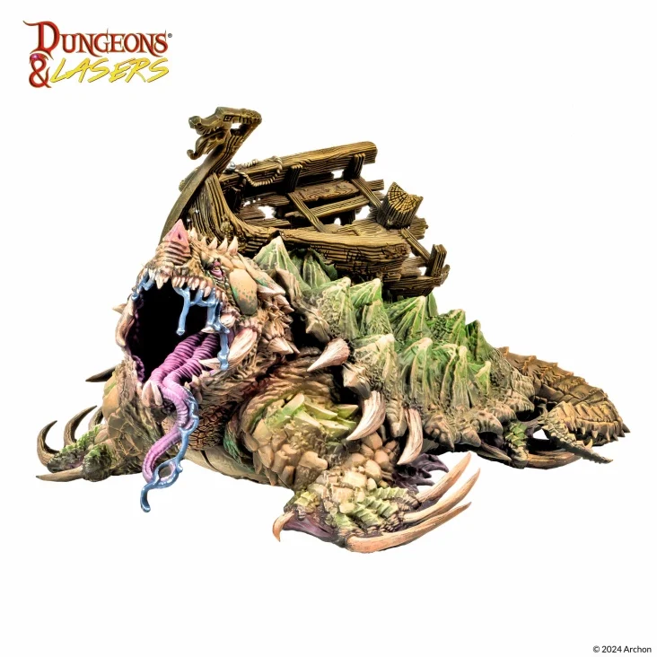 Dungeons & Lasers - Monster Miniaturen (Unbemalt)