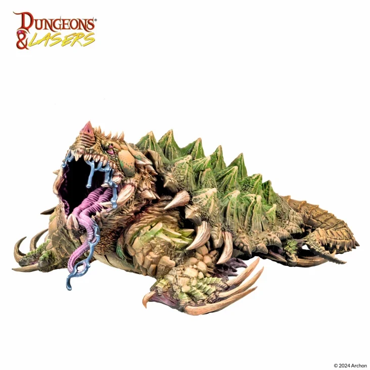 Dungeons & Lasers - Monster Miniaturen (Unbemalt)