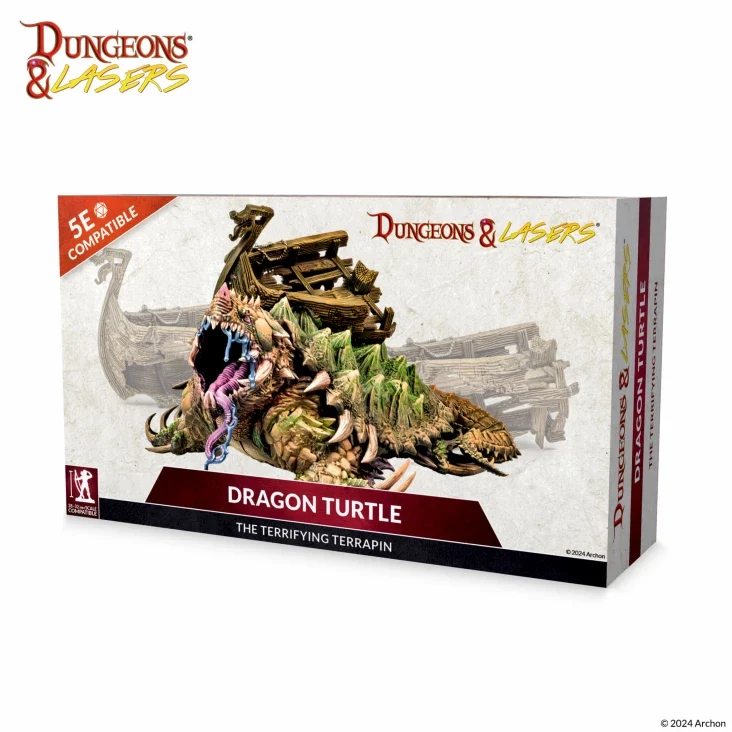 Dungeons & Lasers - Monster Miniaturen (Unbemalt)