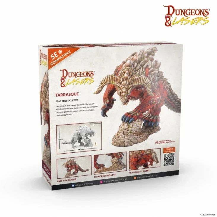 Dungeons & Lasers - Monster Miniaturen (Unbemalt)