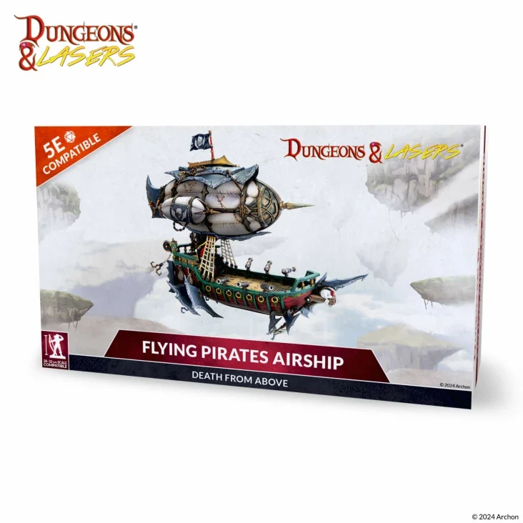 Dungeons & Lasers - Monster Miniaturen (Unbemalt)