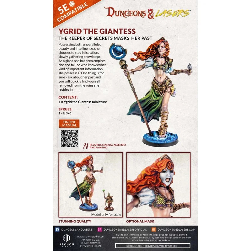 Dungeons & Lasers - Monster Miniaturen (Unbemalt)
