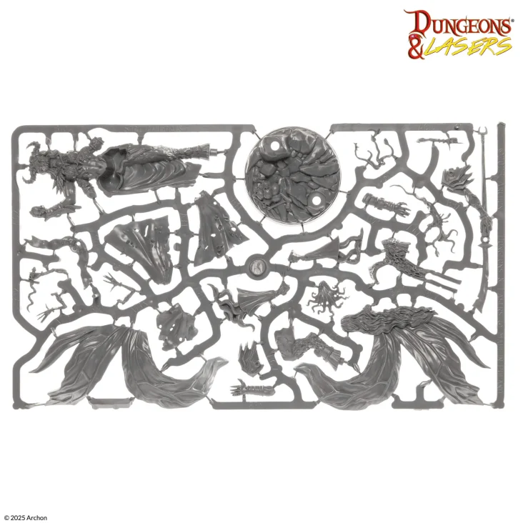 Dungeons & Lasers - Monster Miniaturen (Unbemalt)