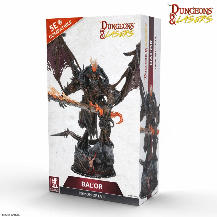 Dungeons & Lasers - Monster Miniaturen (Unbemalt)