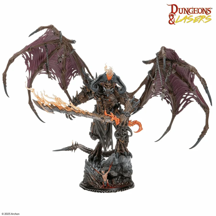 Dungeons & Lasers - Monster Miniaturen (Unbemalt)