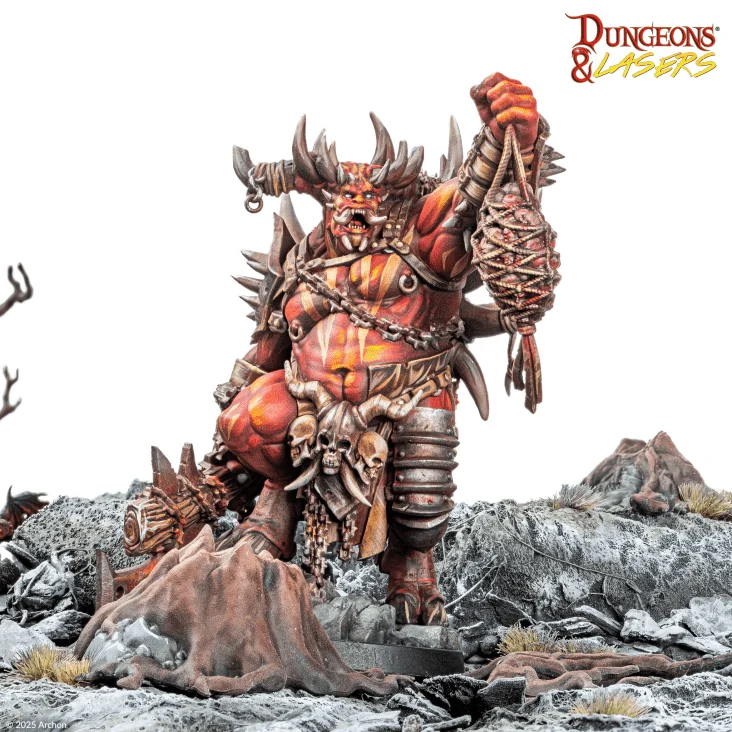 Dungeons & Lasers - Monster Miniaturen (Unbemalt)
