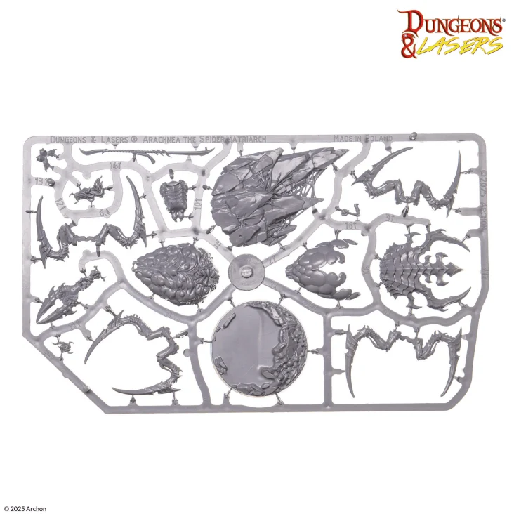 Dungeons & Lasers - Monster Miniaturen (Unbemalt)