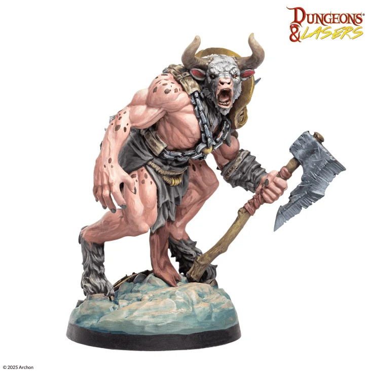 Dungeons & Lasers - Monster Miniaturen (Unbemalt)