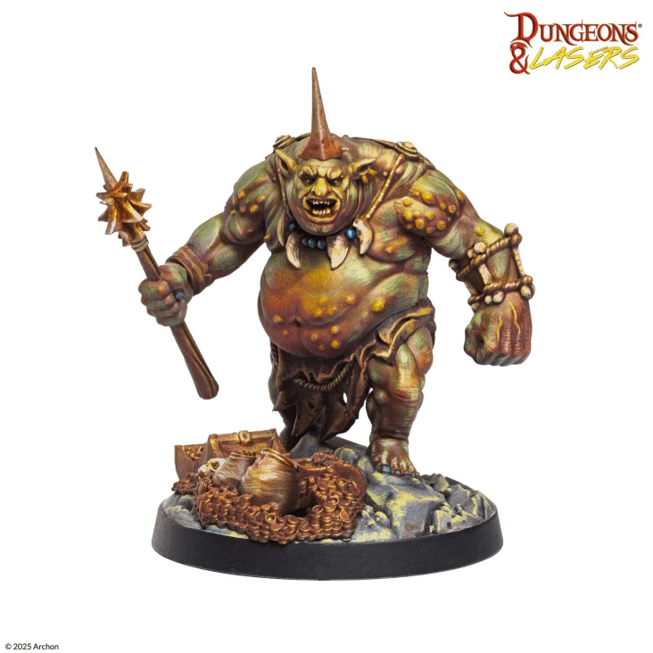 Dungeons & Lasers - Monster Miniaturen (Unbemalt)