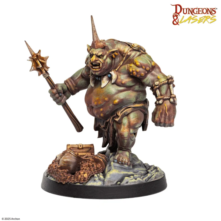 Dungeons & Lasers - Monster Miniaturen (Unbemalt)