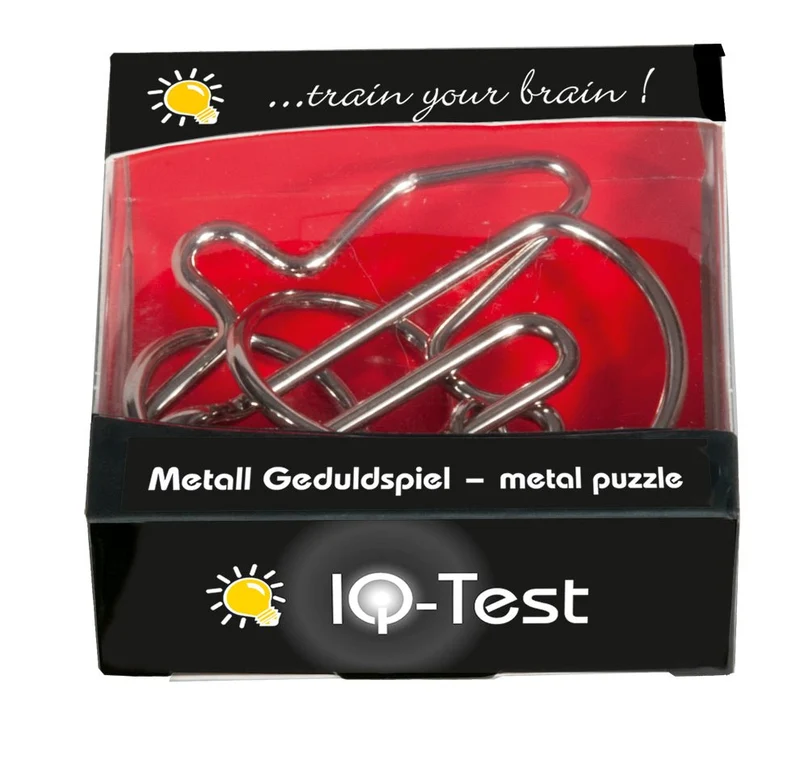 Geschicklichkeitspiel - IQ-Test Metall-Geduldspiel Adler