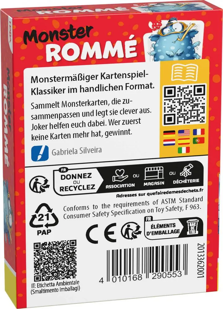 HABA - Kartenspiel - Monster Romme