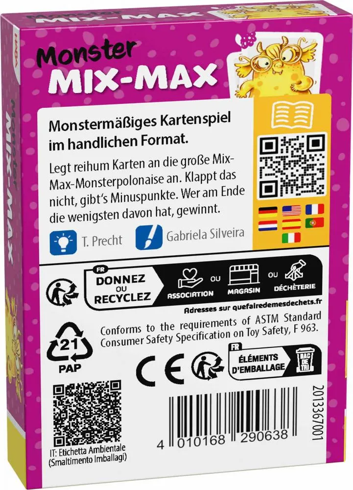 HABA - Kartenspiel - Monster Mix-Max