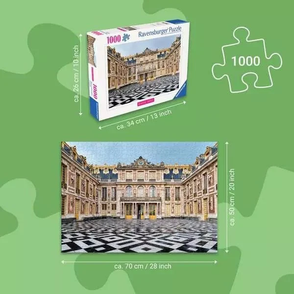Puzzle 1000 Teile - Schloss von Versailles, Frankreich