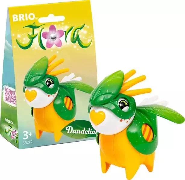BRIO Flora Dandelion im Blatt-Outfit