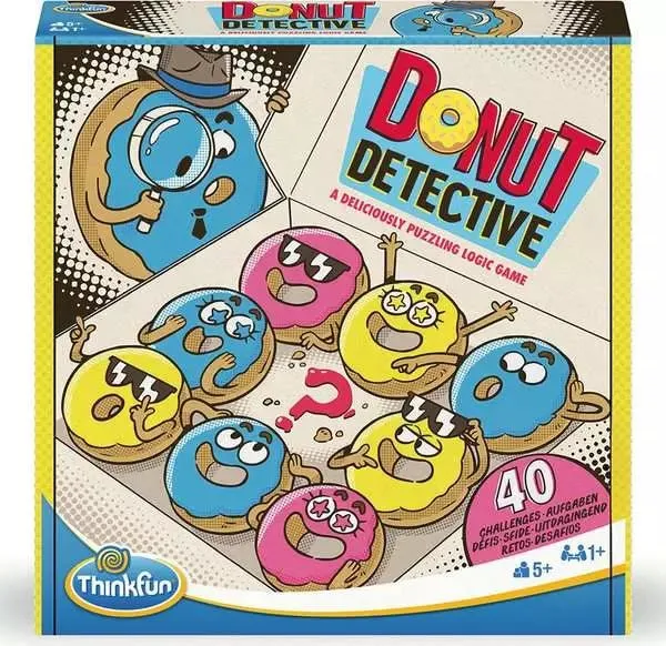 Donut Detective Logikspiel ab 5 Jahren
