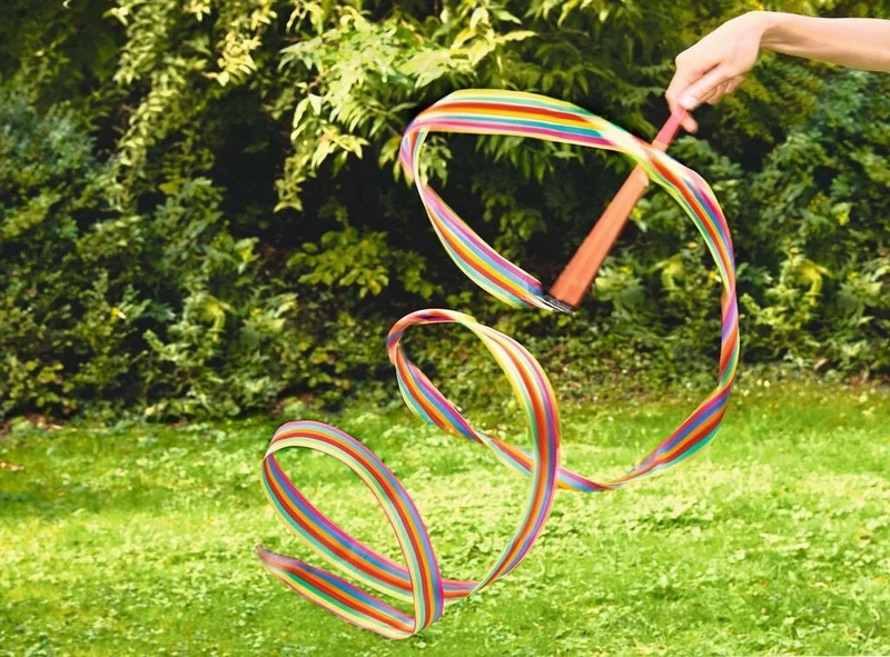 Kunterbunte Schwungbänder