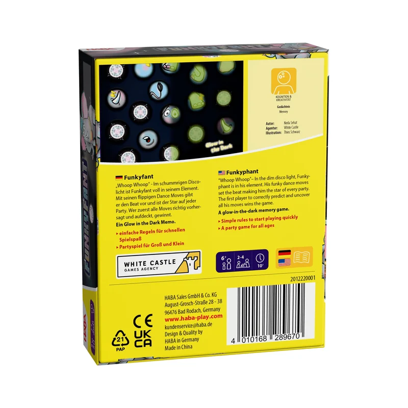 HABA - Funkyfant "Das Glow in the Dark Memo"