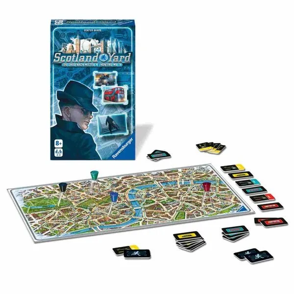 Scotland Yard - Reisespiel ab 8 Jahre