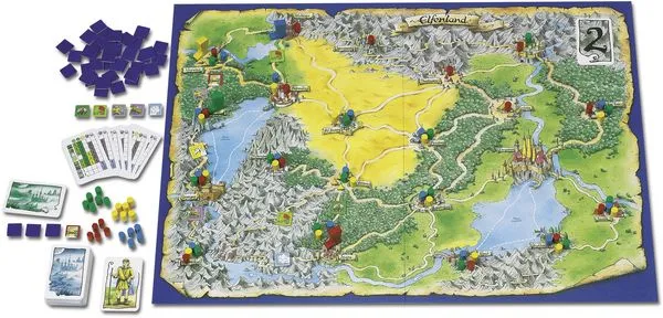 Elfenland – Brettspiel für Familien und Strategen