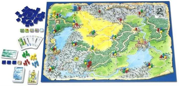 Elfenland – Brettspiel für Familien und Strategen