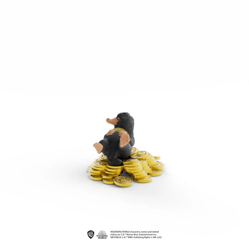 Spielfigur Niffler mit Gold – Schleich Wizarding World