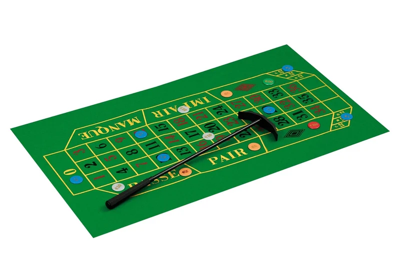 Roulette Set Standard mit Kunststoffteller – Philos