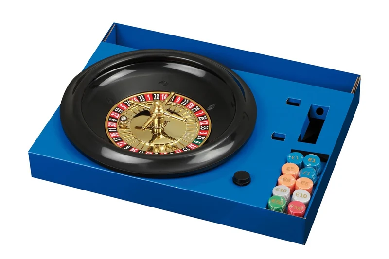 Roulette Set Standard mit Kunststoffteller – Philos
