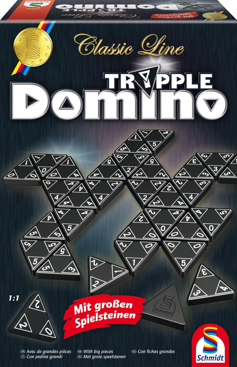 Tripple Domino, Classic Line, Familienspiel
