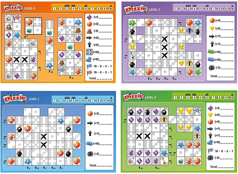 Dizzle, Würfelspiel