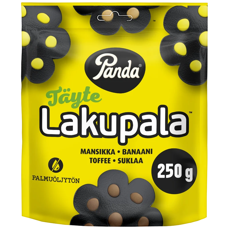 Panda Lakupala täytelakritsi 250g