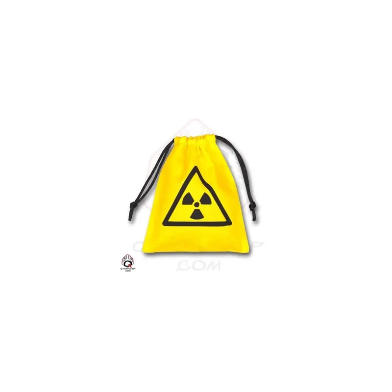 Würfel Beutel Nuke gelb/schwarz