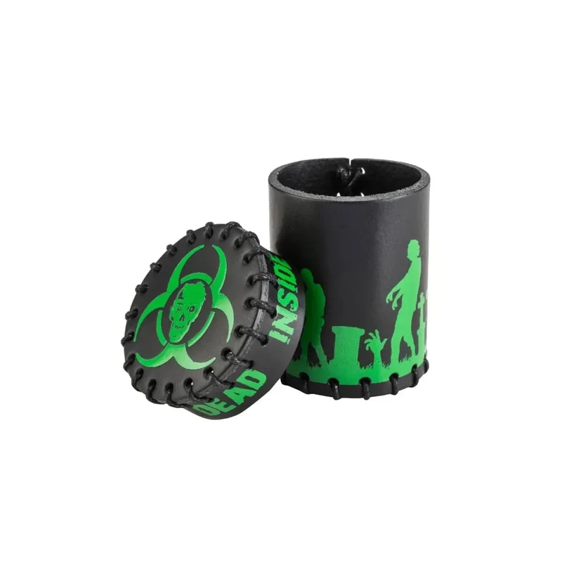Würfel Becher Zombie schwarz/grün