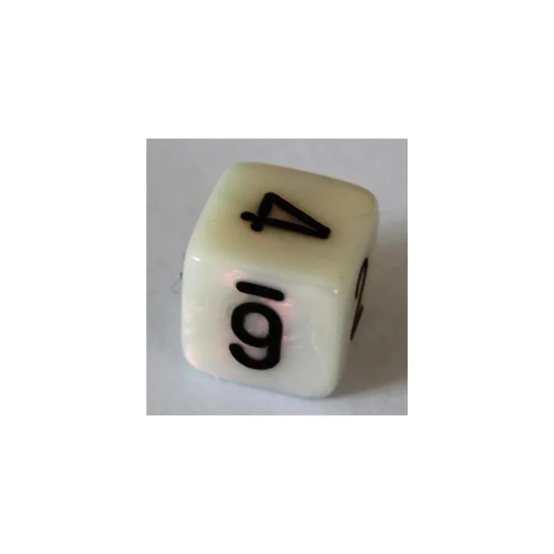 Chessex Mother Of Pearl White/Black W6