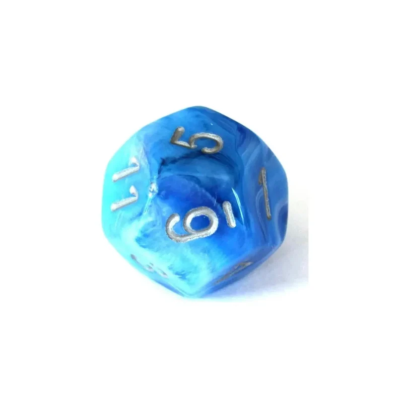 Chessex Mother Of Pearl Blue/Silver W12