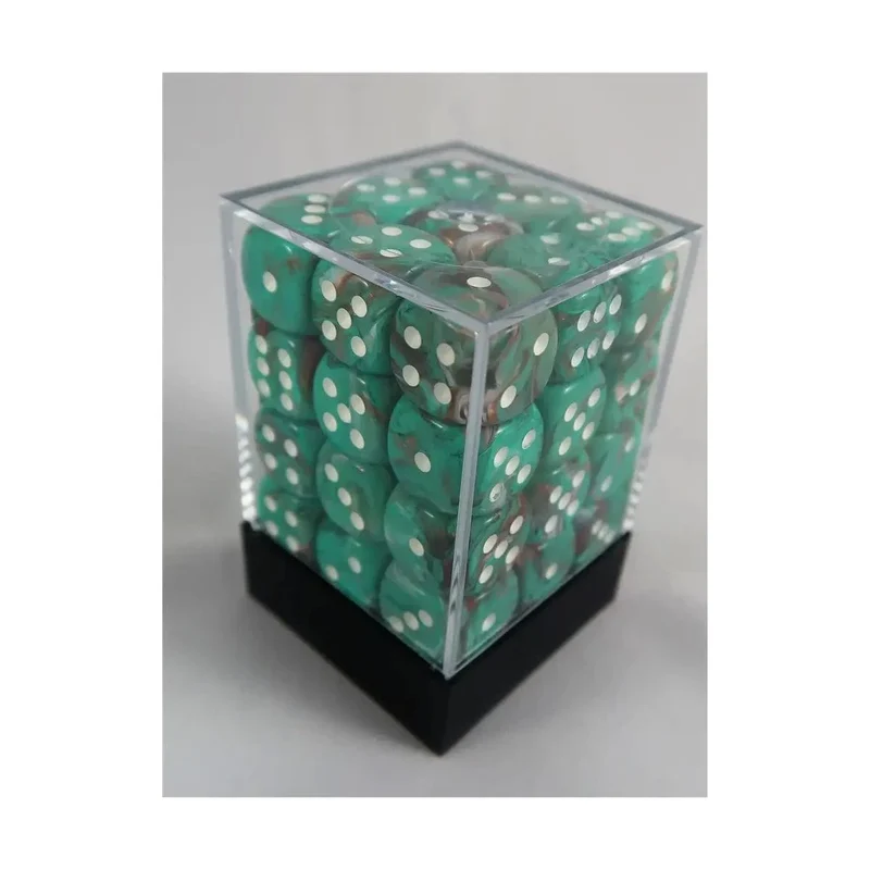 Chessex Marble Oxi-Copper W6 12mm Set