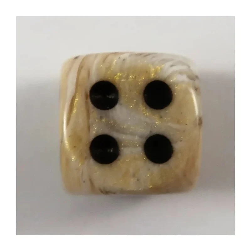 Chessex Marble Ivory W6 12mm